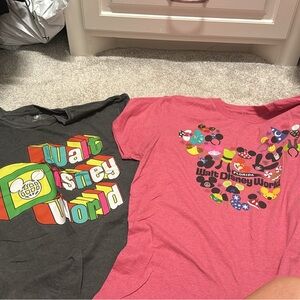 Lot of 6 Disney Tshirts sz L